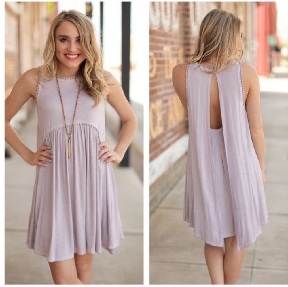 Lavender Tunic Dress